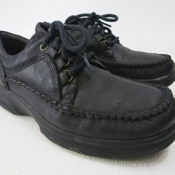 Clarks Soft Leather Comfort Oxfords Casual Footwear Shoes Mens Zapatos sz 10 main image 5